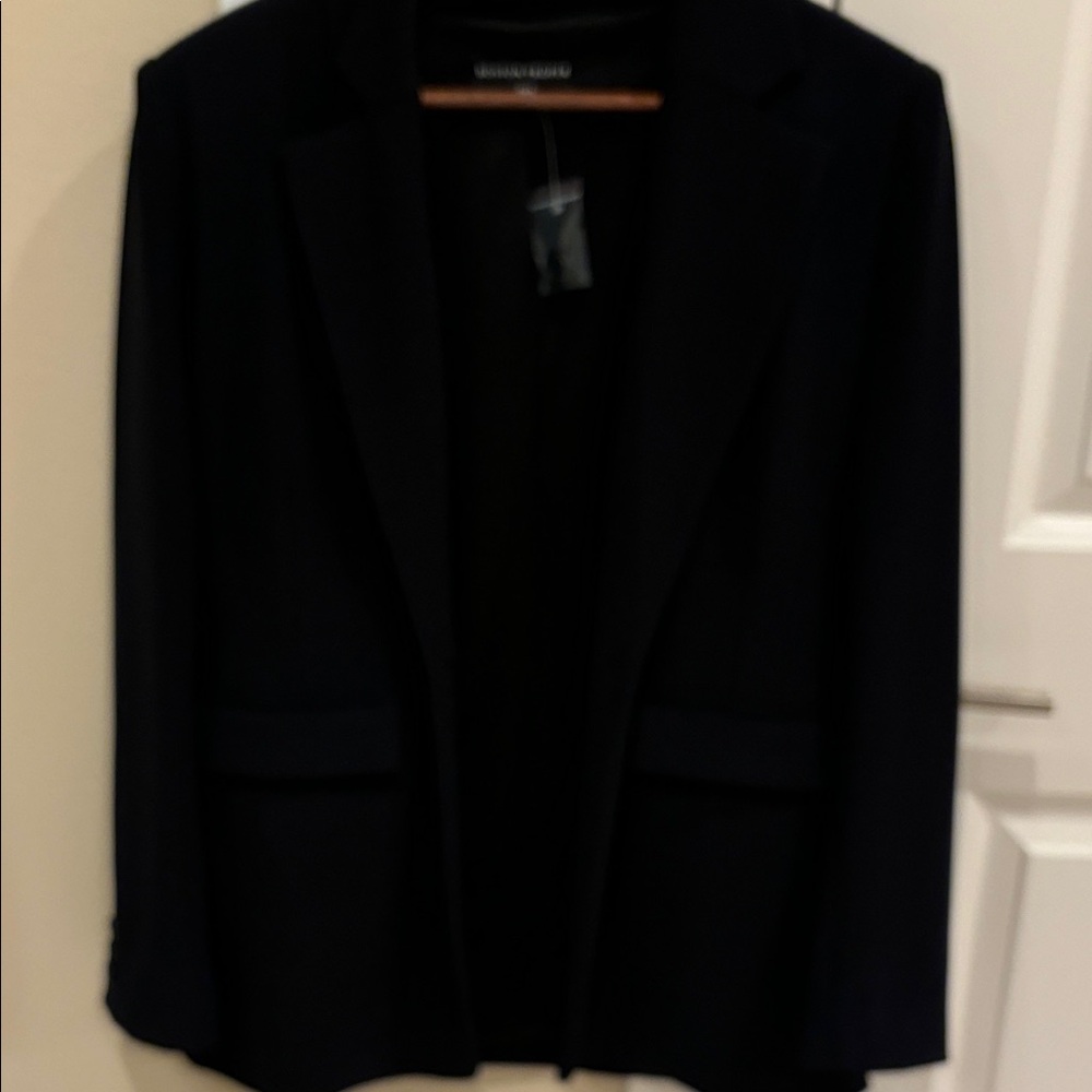 Boston Proper Classic Black Blazer